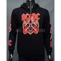 Áo Khoác nỉ ACDC - Áo Thái Lan - Áo Rock - Size M, L, XL