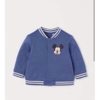 ÁO KHOÁC NỈ BOMBER MICKEY CHO BÉ