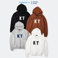 Áo Khoác Nỉ Chân Cua Chống Nắng Nam Nữ -KENTA AKN0111- Form Rộng, Thoái Mái, Khóa Kéo 2 Đầu, Nón To