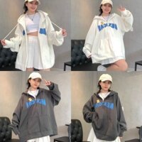 Áo Khoác Nỉ Chữ MEXICAN Gấu Siêu Cute Có Nón Mũ 2 Lớp - FREESHIP Kiểu Hoodie Có Khóa Kéo Zip Nam Nữ Cặp Đôi - Đen - L