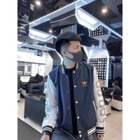 áo khoác nỉ dày dáng bomber