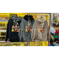 Áo khoác nỉ dày dáng dài size 45-70kg