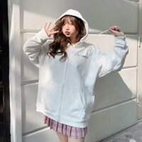 Áo khoác nỉ dây kéo Outerity