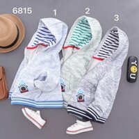 Áo khoác nỉ Hàn Quốc Katofely cá mập