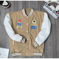 Áo khoác nỉ Hoodie Khóa Kéo Nhiều Mẫu Unisex form rộng nam nữ Phong Cách Ulzzang - DINER Kem Da &lt60kg