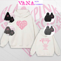 Áo Khoác Nỉ Hoodie Nam Nữ Kpop Concert Born Pink Form Rộng Ulzzang Phong Cách Hàn Quốc Free Size Siêu Đẹp