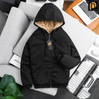 Áo khoác nỉ HOODIE nam nữ LÓT LÔNG phong cách thời trang thể thao, Áo khoác nỉ lót lông cừu dày dặn ấm áp
