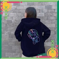 Áo Khoác Nỉ Hoodie Phản Quang Doremon Lè Lưỡi PQ16KN