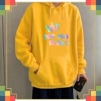 Áo Khoác Nỉ Hoodie Phản Quang Tắt Đèn Pha Đi Ba PQ21KN