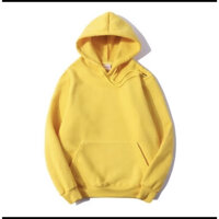 Áo khoác nỉ Hoodie trơn KNT01 - VÀNG
