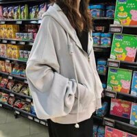 áo khoác nỉ hoodie trơn unisex
