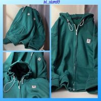 ÁO KHOÁC NỈ HOODIE XANH MẶT CƯỜI PHOM THỤNG TAY BỒNG HT_STORE89 [AN013]