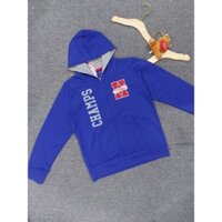 Áo khoác nỉ khóa có nón CHAMPS H 1400-1401-1412