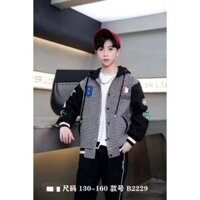 Áo khoác nỉ lông nam có mũ