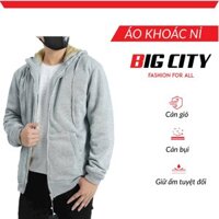 Áo khoác nỉ lót lông cừu giảm 50% Bigcity dày dặn, ấm áp, áo khoác hoodie nam nữ phong cách thời trang thể thao