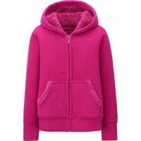 Áo khoác nỉ lót lông UNIQLO Girls 132986 130CM