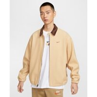 Áo Khoác Nỉ Nam màu nâu N l K E Woven Twill Premium HQ4744-233