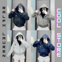Áo khoác nỉ nữ Ralph Lauren  logo con ngựa thêu sắc nét , hàng chuẩn chính hãng cao cấp , chất nỉ bông cao cấp COOL STnữ