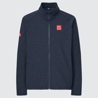 Áo khoác nỉ pha gió Uniqlo nam thể thao chính hãng - 435109