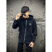 Áo khoác nỉ philip plein logo cao su salee cho anh em