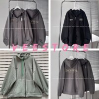 Áo khoác nỉ phối họa tiết WZHOFFICIAL / Áo khoác ngoài nam nữ thiết kế tay dài style trẻ trung,năng động_veestore