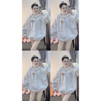 Áo Khoác Nỉ Rip My Baby Kèm Gấu Nâu Siêu hot