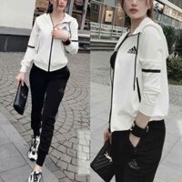 Áo khoác nỉ thể thao adidas