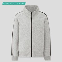 Áo khoác nỉ trẻ em Kids cổ trụ thời trang, năng động của UNIQLO