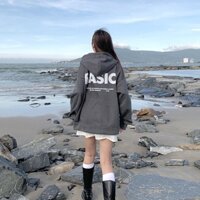 Áo khoác nỉ xám Basic ver 2.0 mũ 2 lớp form rộng oversize DEUNCOOL BASIC - Ảnh thật