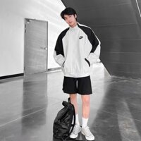 Áo khoác NIKE Cao Cấp, Áo Khoác Thu Đông 2 lớp dày dặn, form rộng Pika Studios