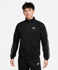 Áo Khoác Nike Chính Hãng - Jersey Jacket Club PK Full Zip Jacket - Màu Đen | JapanSport DX0671-010