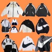 Áo Khoác Nike Chính Hãng Nam Nữ Logo Thêu Chất Dù 2 Lớp Vải Cao Cấp