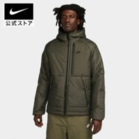 Áo Khoác Nike Chính Hãng - NSW Therma-FIT Legacy Hooded Jacket - Xanh | JapanSport DD6858-355