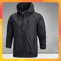 Áo khoác nón dù 2 lớp 4 màu đơn giản