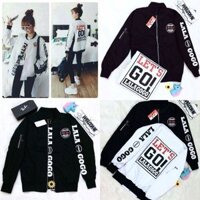 Áo khoác nữ Áo khoát nữ kaki chống nắng Lala gogo ngộ nghĩnh đẹp cá tính - M014 - June Shop