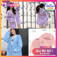 Áo Khoác Nữ cardigan Vải Thun Nỉ Ngoại Free Size 70kg AK66 - XanhFree size 70kg