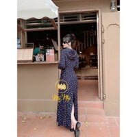 Áo khoác nữ chống nắng toàn thân 3 lớp vải lanh nhung Nhật có khẩu trang dài phủ kín chân - ao chong nang nu