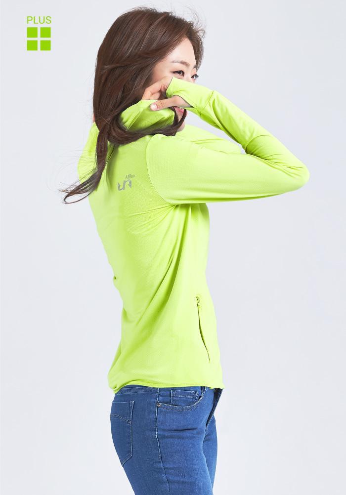 air hoodie lime orange