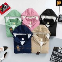 ÁO KHOÁC NỮ LÓT LÔNG 3 KHÓA CÓ MŨ -  PHUONGLONG.STOREE.VN