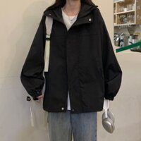 Áo khoác nữ màu đen Sang Yan, áo khoác mới mùa xuân và mùa thu, áo hoodie đồng phục bóng chày chống gió, áo khoác công sở, trang phục nữ