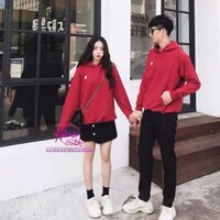 Áo khoác nữ nam cặp đôi Áo khoát nữ nỉ chống nắng trái tim chuẩn shop siêu hot-AN6 - June Shop