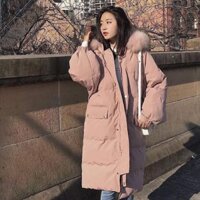 Áo khoác nữ siêu cấp chất dày dặn quá thích hợp cho mùa  Đông. Áo kháoc dáng dài có mũ lông vũ. chất phao giữ nhiệt tốt,