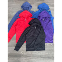 Áo khoác nữ thun chống nắng màu trơn có túi trong AnDivnxk