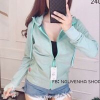 Áo khoác nữ thun cotton 4 chiều màu mới 2018 hình thật kèm clip.Giá sỉ rẻ