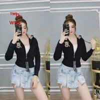 ÁO KHOÁC NỮ - THUN DA CÁ DÀY DẶN - CHỐNG NẮNG - TRẺ TRUNG 007