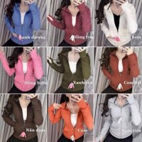 ÁO KHOÁC NỮ THUN GÂN (40-62KG)