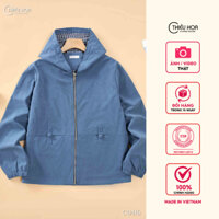 Áo khoác nữ trung niên chất liệu nhung tăm cao cấp thương hiệu Thiều Hoa AK4C0416