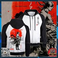 Áo khoác One Piece Zoro K01, Áo khoác hoodie Anime Manga One Piece Roronoa Zoro Unisex Nam Nữ