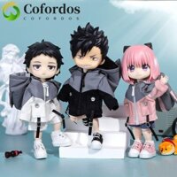 Áo khoác phản quang búp bê COFORDOS, Trang trí thể thao Quần áo Ob11, Thời trang mát mẻ Handmade Mặc áo khoác búp bê Obitsu11