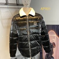 Áo khoác phao bón cổ lông tháo rời, Áo phao lông vũ siêu nhẹ, Thời trang nam 2022